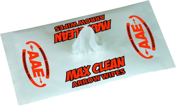 AAE Max Clean Arrow Wipes (pk/10)